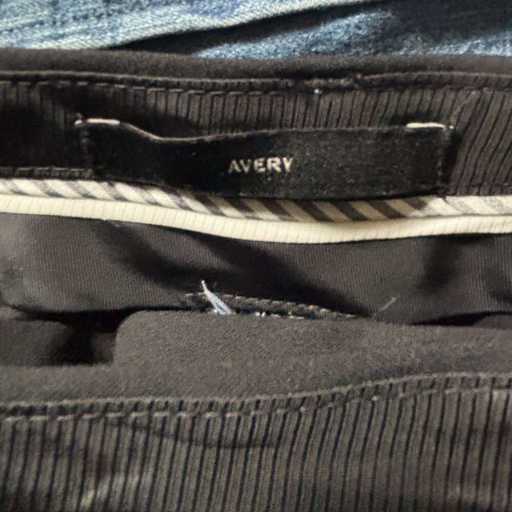 BANANA REPUBLIC black suit: JACKET (0P) and 2x PANTS (00P and 0P) Dry Cleaned - Picture 11 of 15